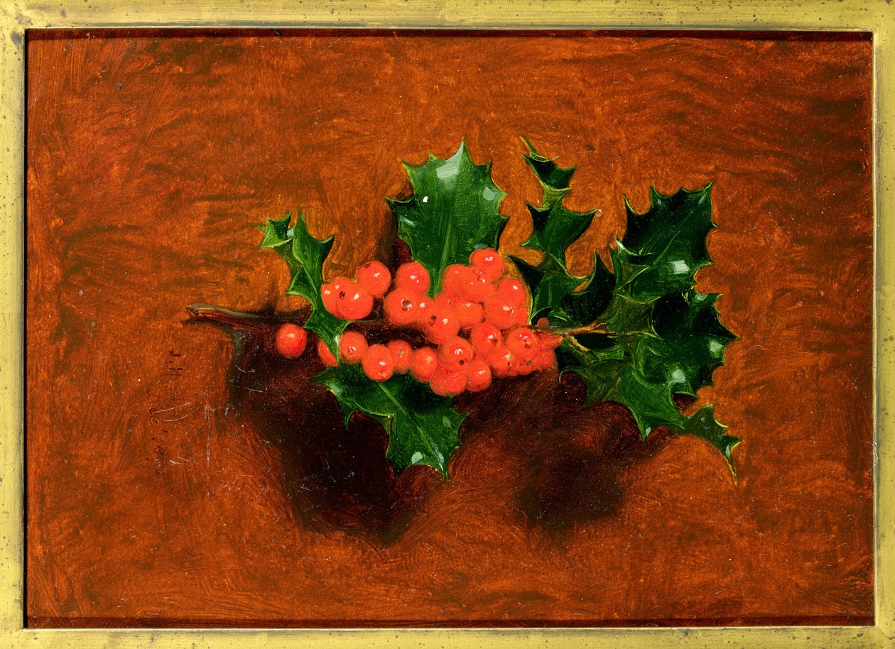 Dicembre (da una serie di dodici) da Jessica Hayllar