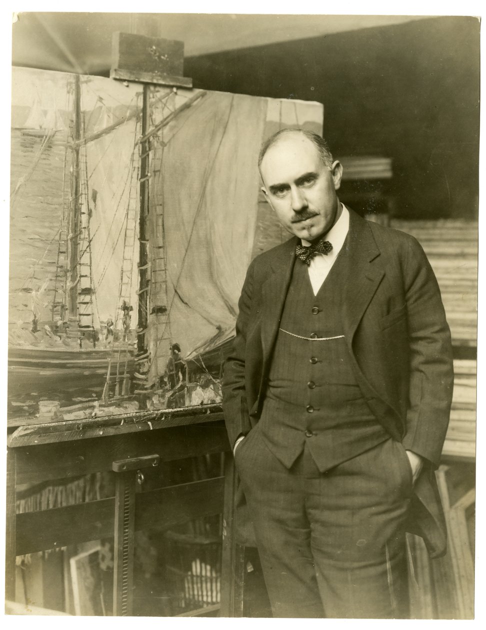 Jonas Lie, artista da Jessie Tarbox Beals