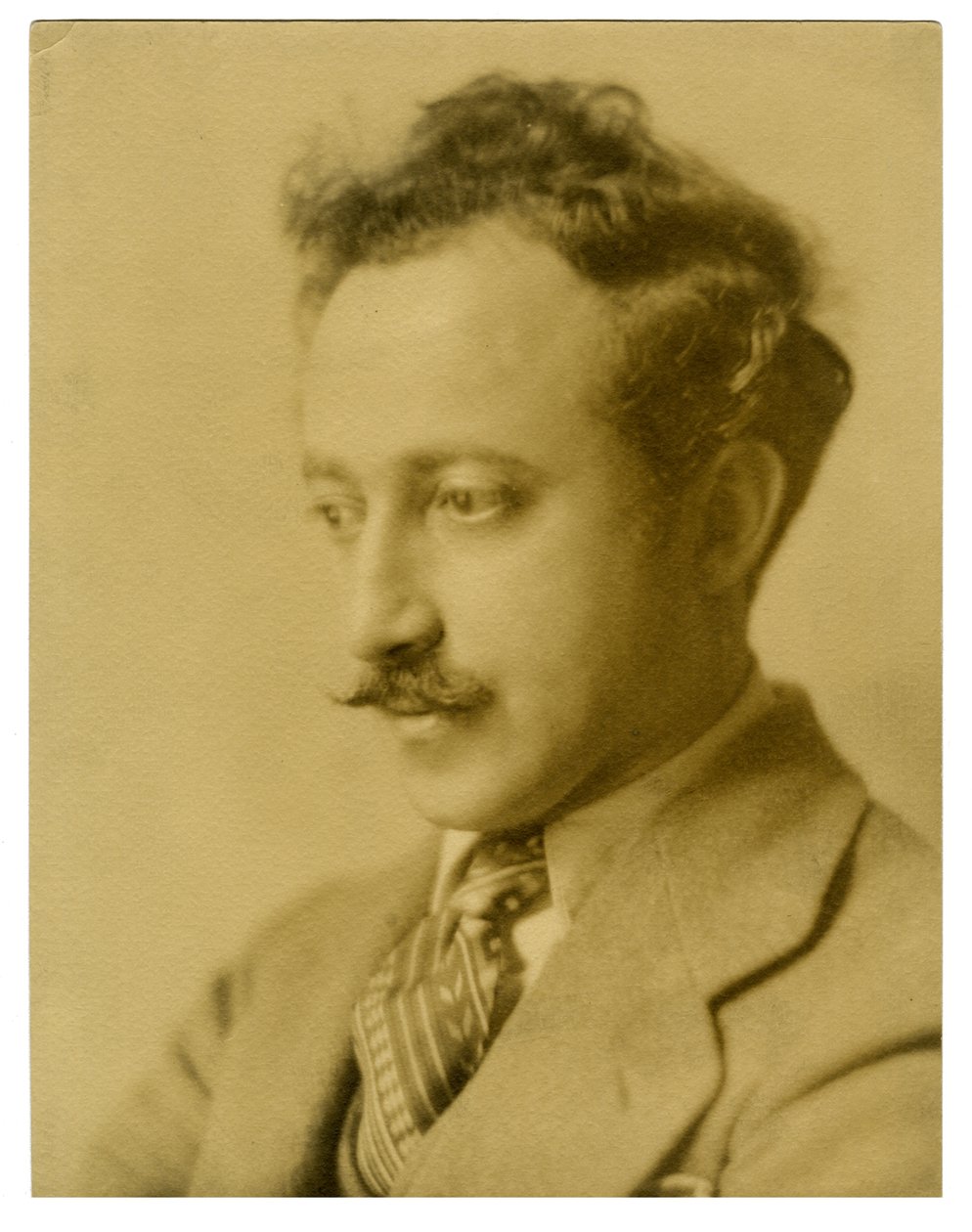 Joseph Auslander, poeta, c.1925-27 da Jessie Tarbox Beals