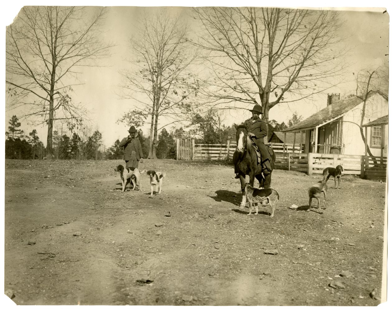 Uomo a cavallo da Jessie Tarbox Beals