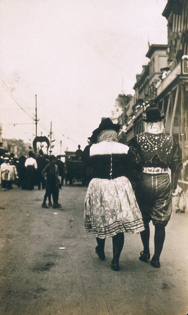 New Orleans, Mardi Gras, c.1905 da Jessie Tarbox Beals