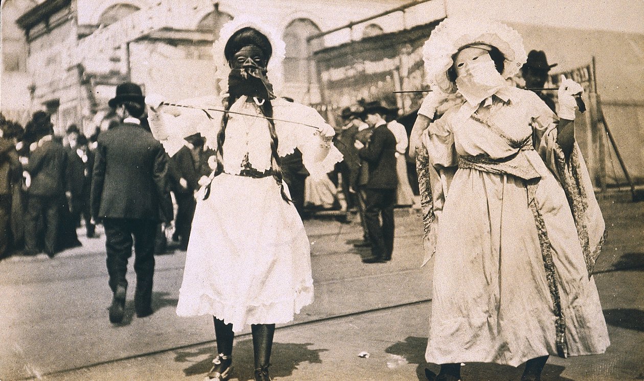 New Orleans, Mardi Gras, c.1905 da Jessie Tarbox Beals