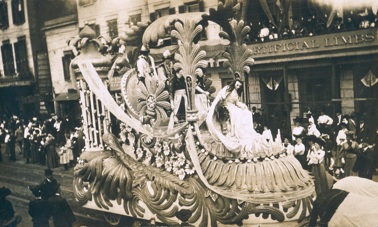 New Orleans, Mardi Gras, c.1905 da Jessie Tarbox Beals