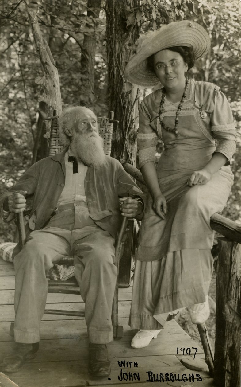 Con John Burroughs 1907 da Jessie Tarbox Beals