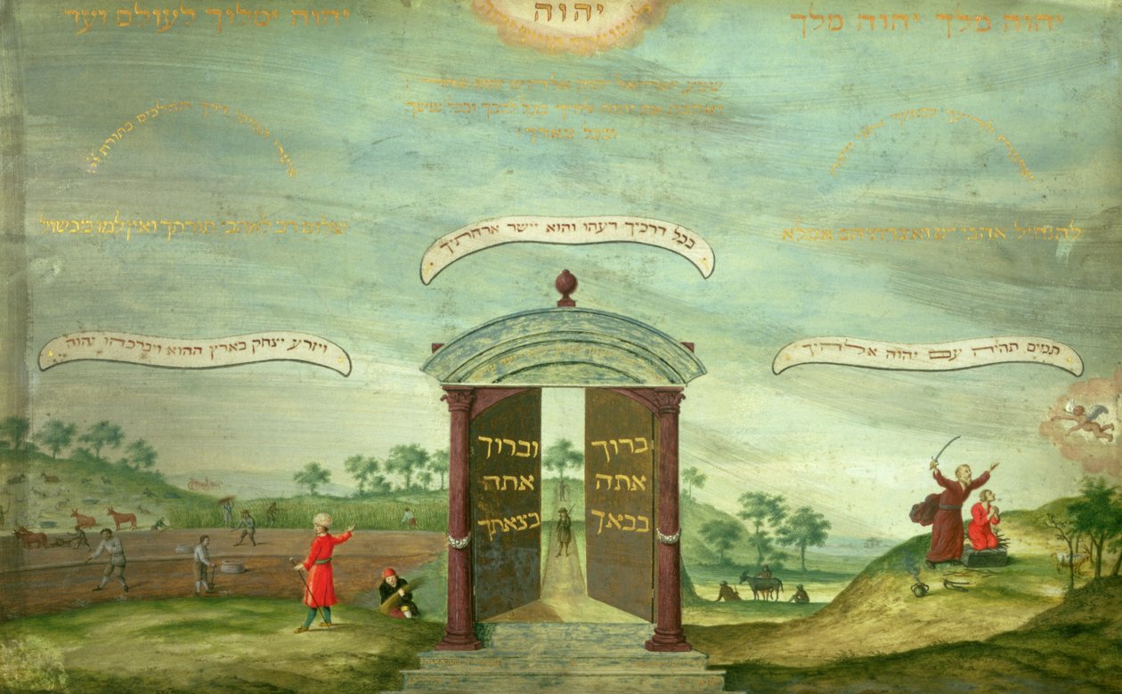 Il sacrificio di Isacco da Jewish School
