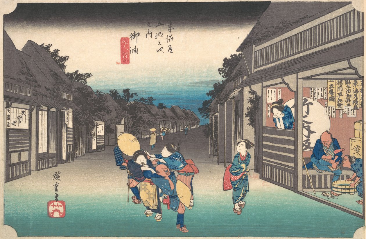 Goyu, Tabibito Ryujo, ca. 1833-34 da Jirobei