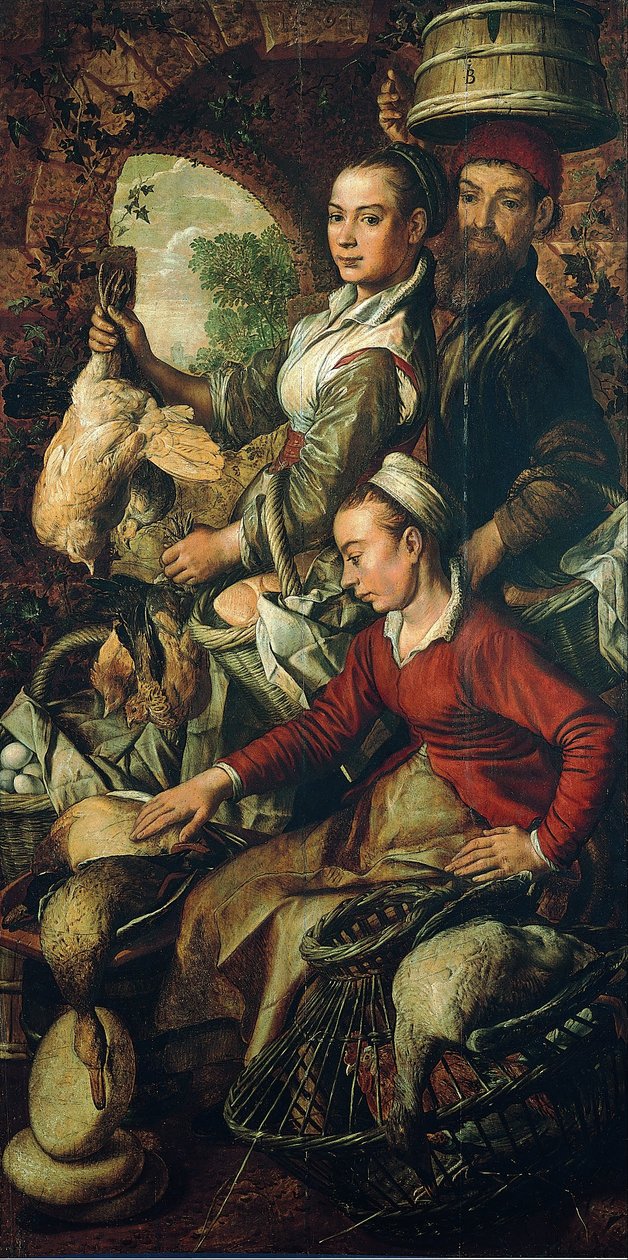 Scena di mercato da Joachim Beuckelaer