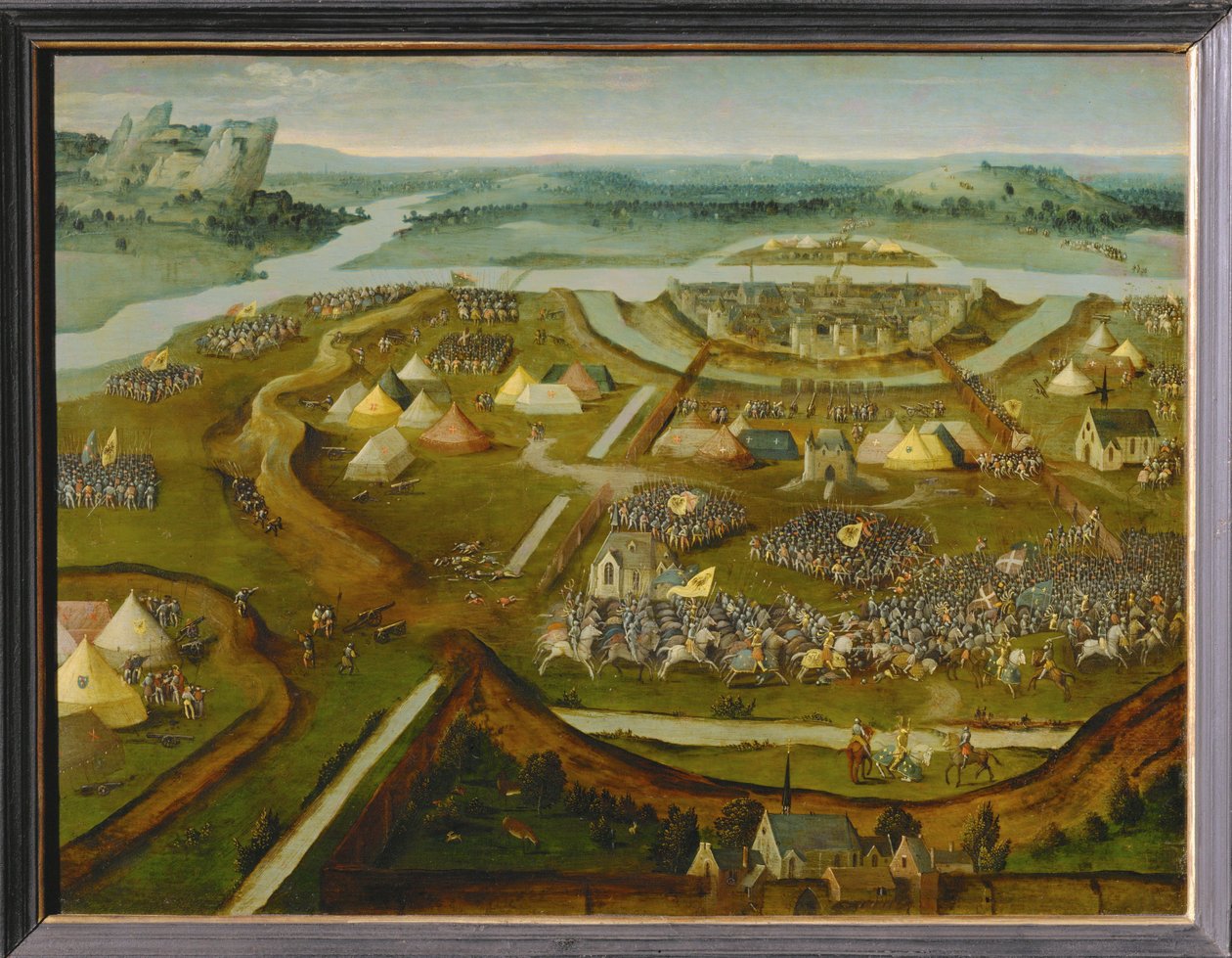 La battaglia di Pavia ... da Joachim Patinir