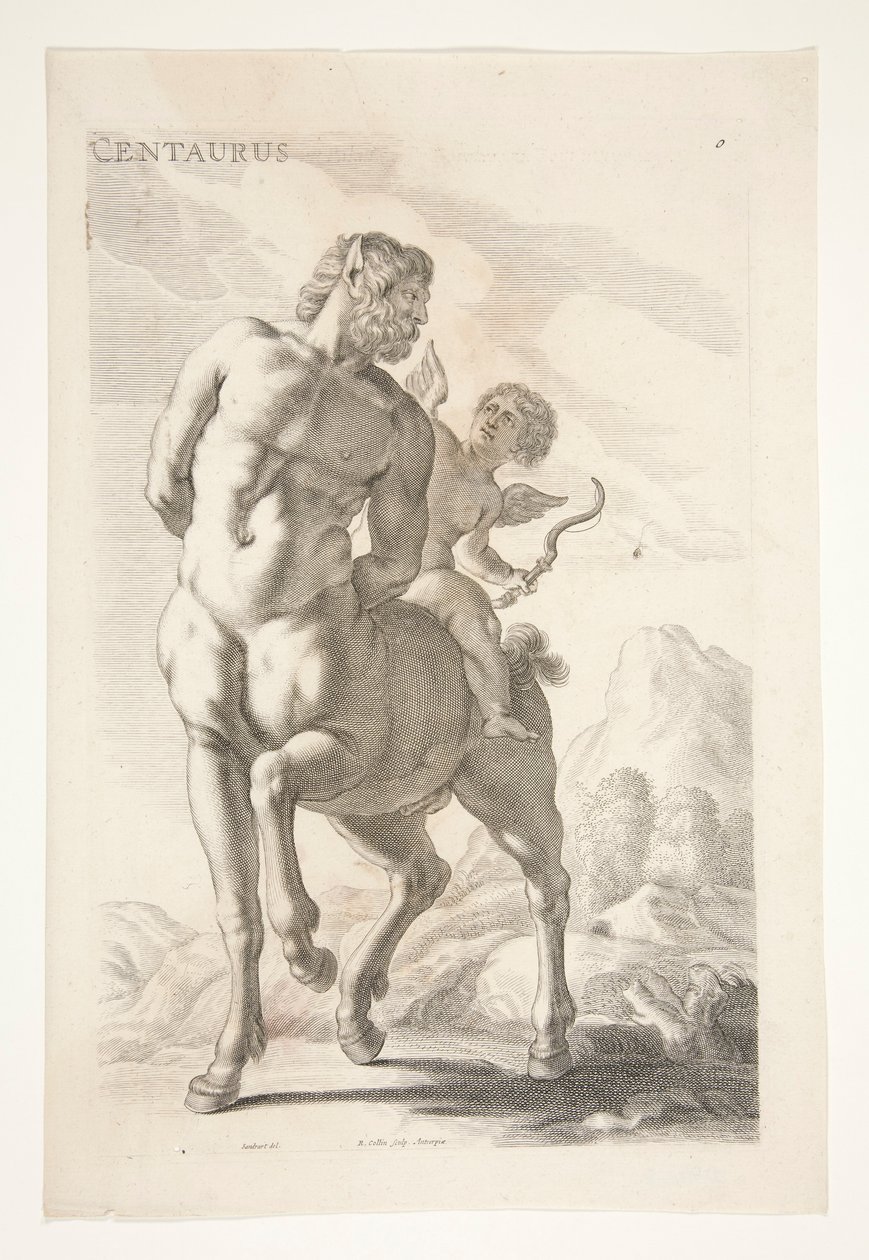 Il Centauro Borghese da Joachim von Sandrart