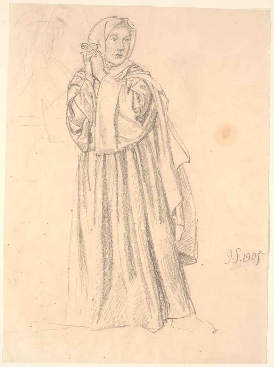 Donna in piedi da Joakim Frederik Skovgaard