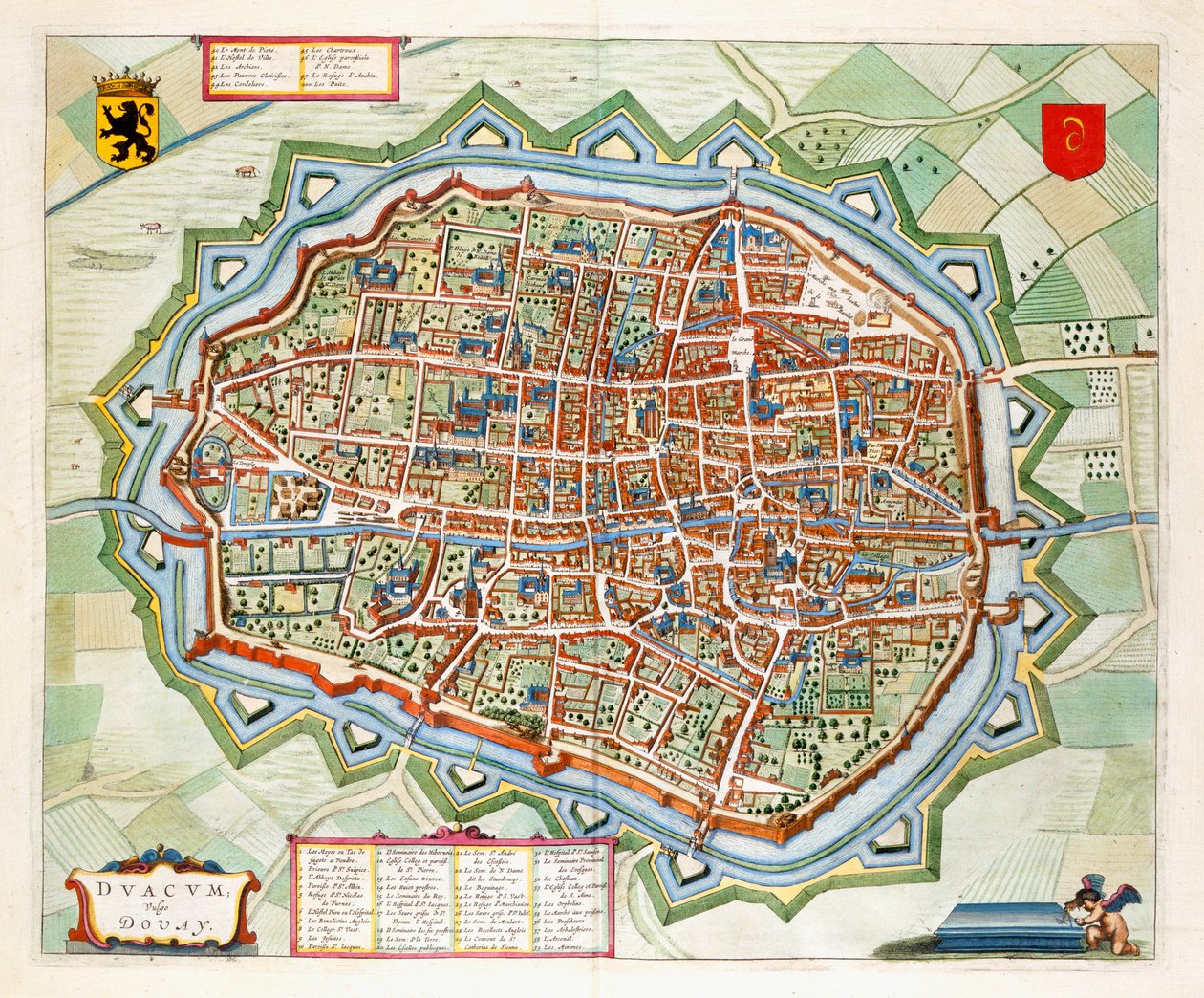 Douai, 1649 da Joan Blaeu