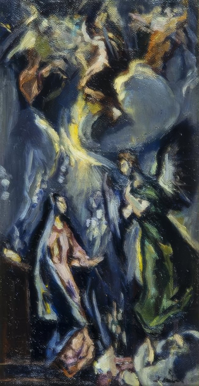 Annunciazione da Joaquim Mir i Trinxet