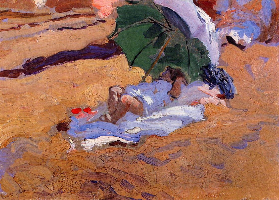 Siesta del Bambino da Joaquín Sorolla