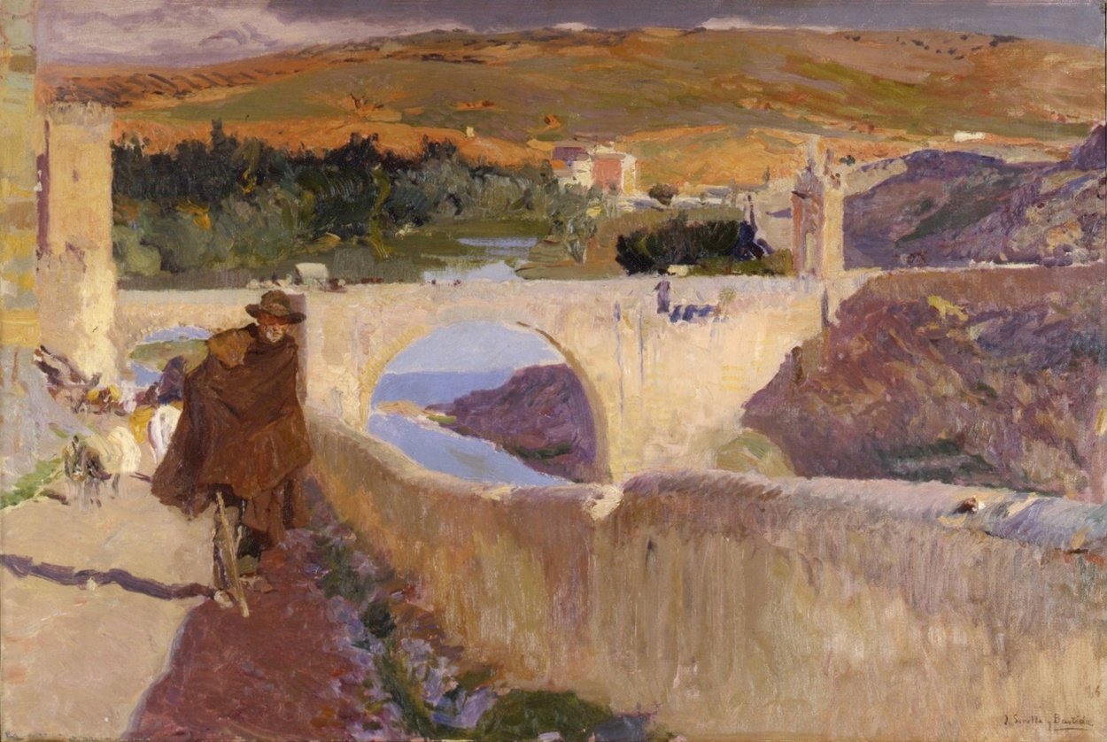 Il cieco di Toledo da Joaquín Sorolla