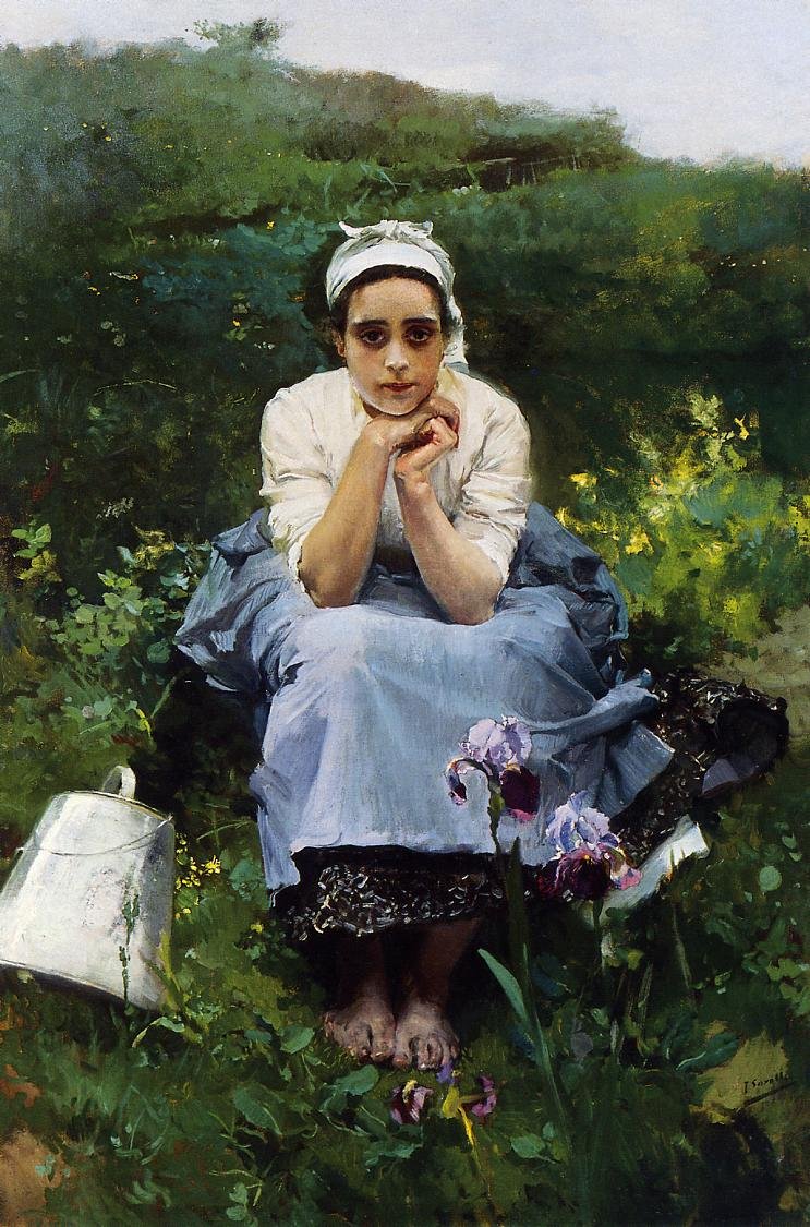 La lattaia da Joaquín Sorolla