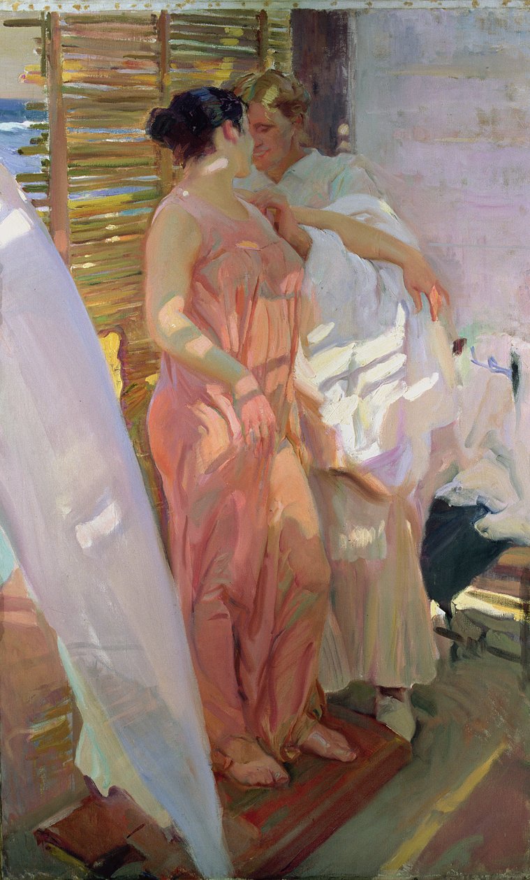 Dopo il bagno da Joaquin Sorolla y Bastida