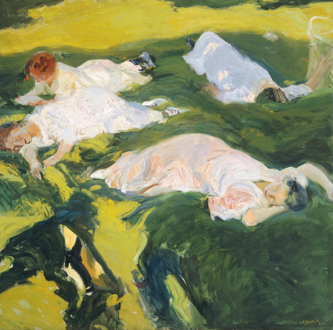 La siesta da Joaquín Sorolla