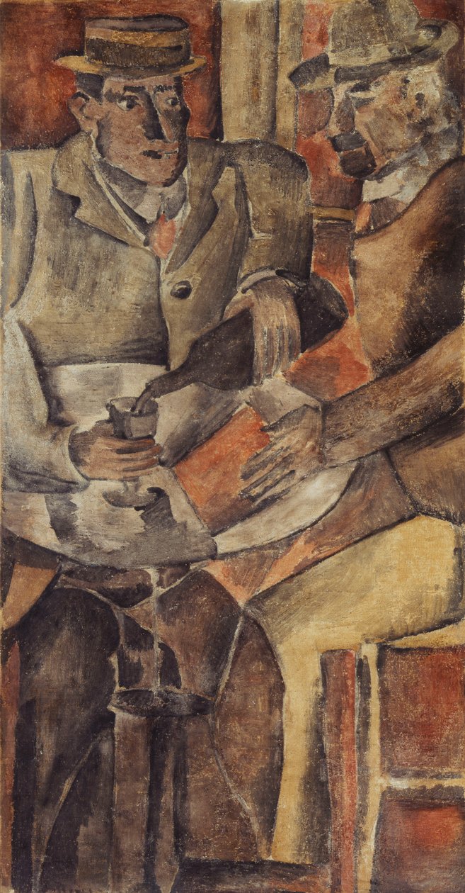 Riunione al caffè, c.1926 da Joaquín Torres García