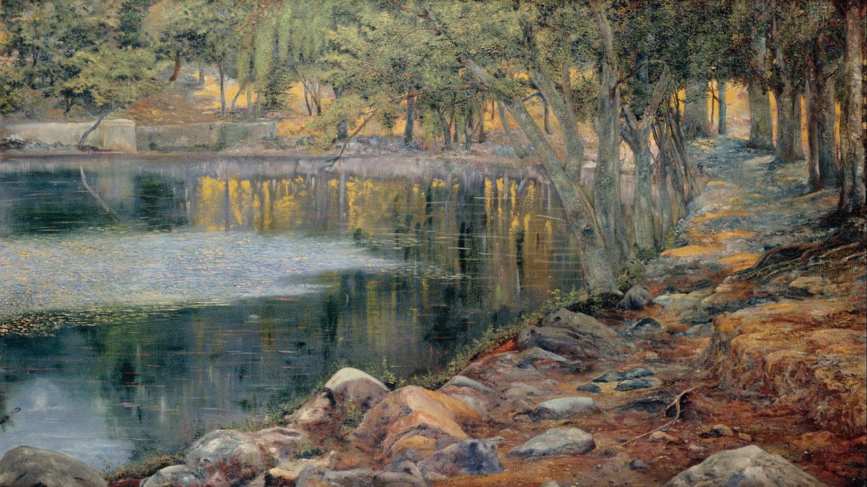 Primavere in erba in autunno da Joaquín Clausell