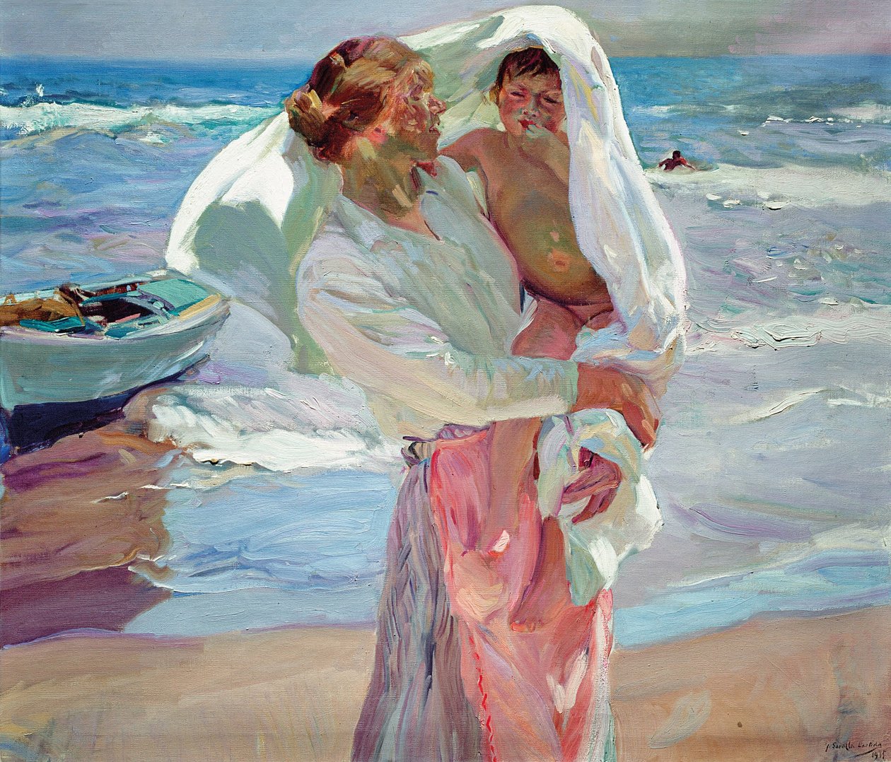 Dopo il bagno da Joaquín Sorolla
