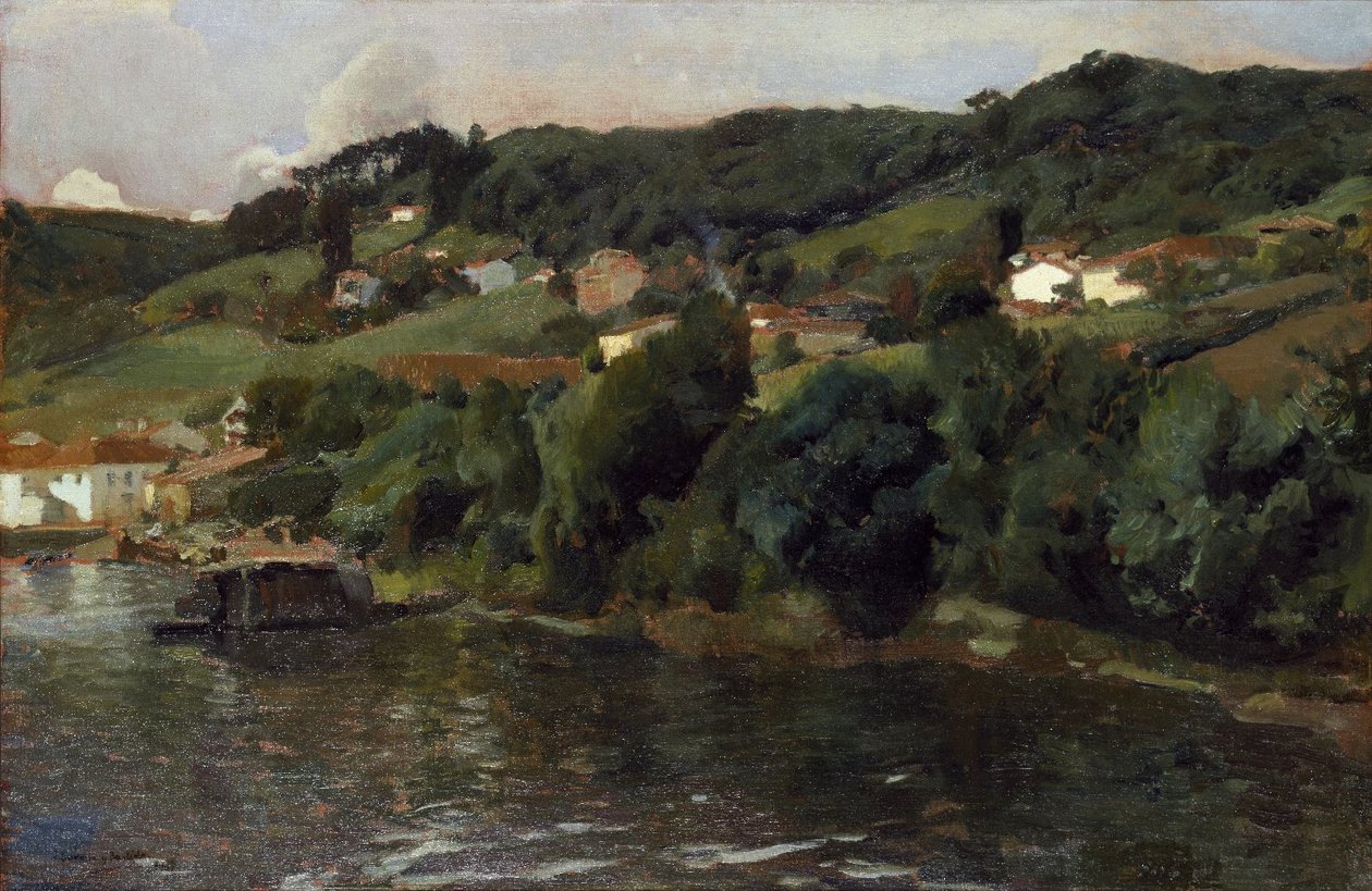 Paesaggio asturiano da Joaquín Sorolla