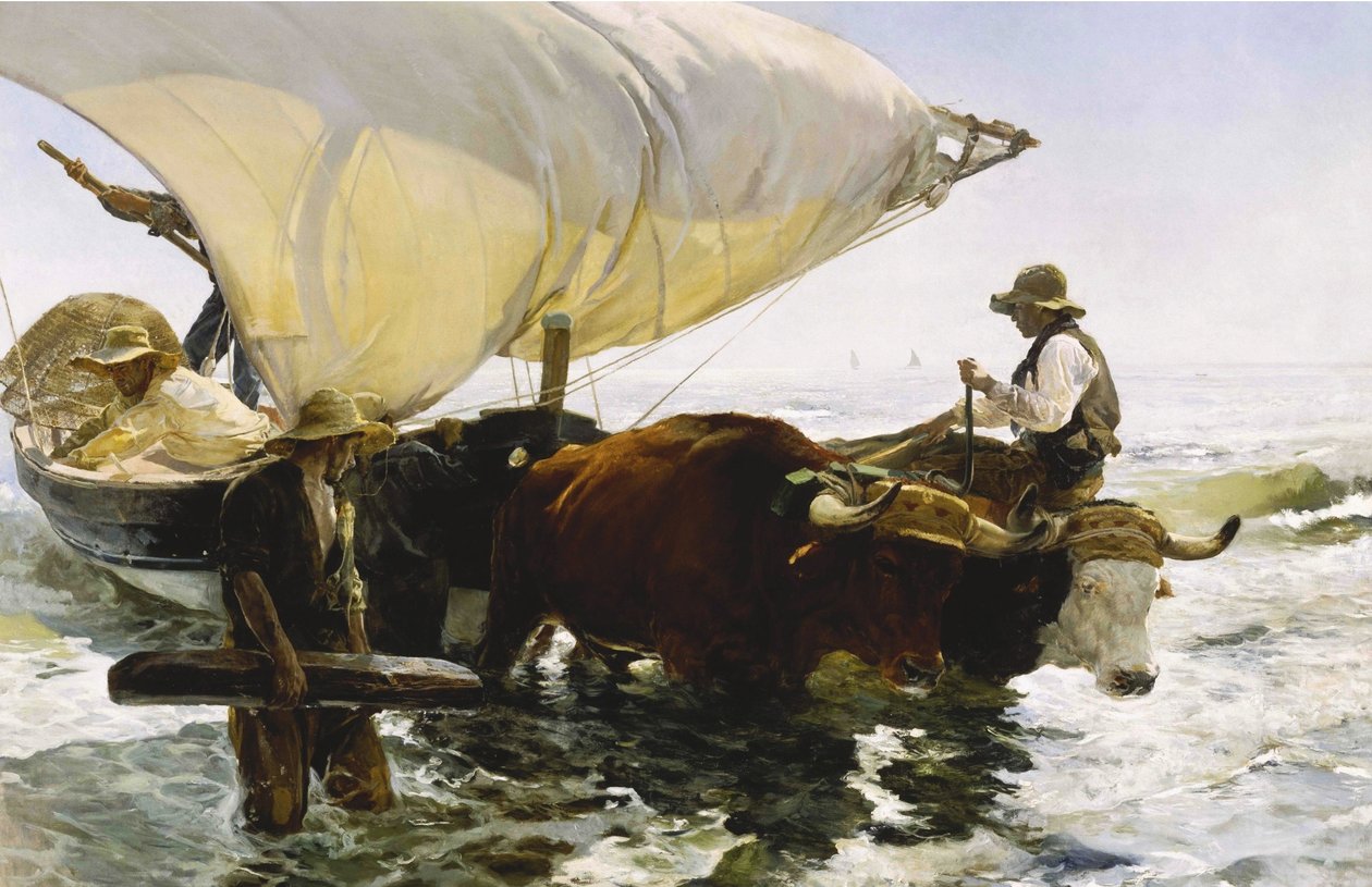 Il ritorno della pesca da Joaquín Sorolla