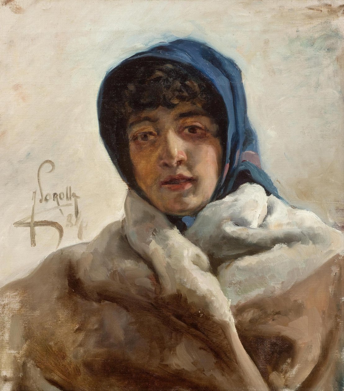 Ritratto di una donna da Joaquín Sorolla