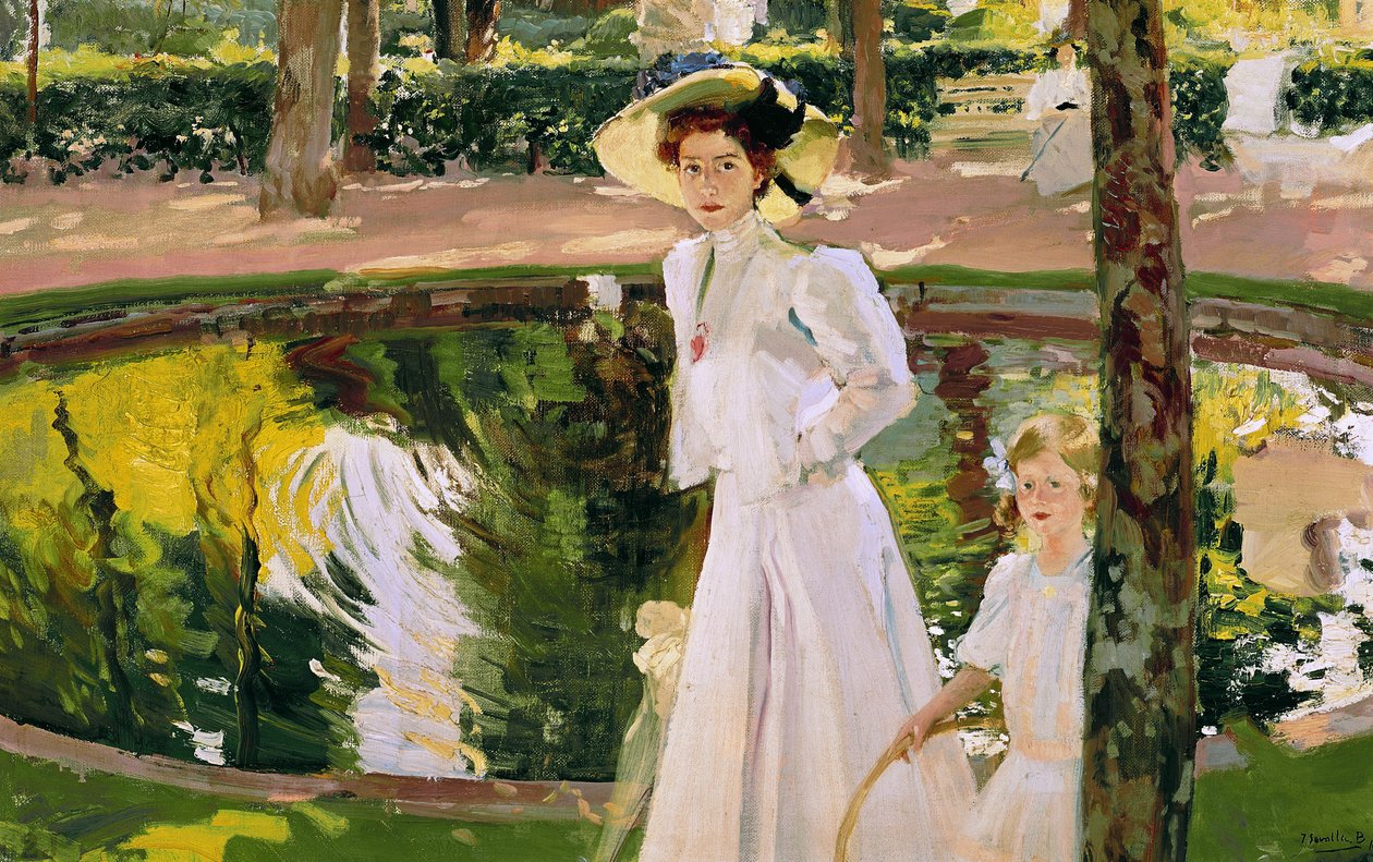 Il Giardino, 1913 da Joaquín Sorolla