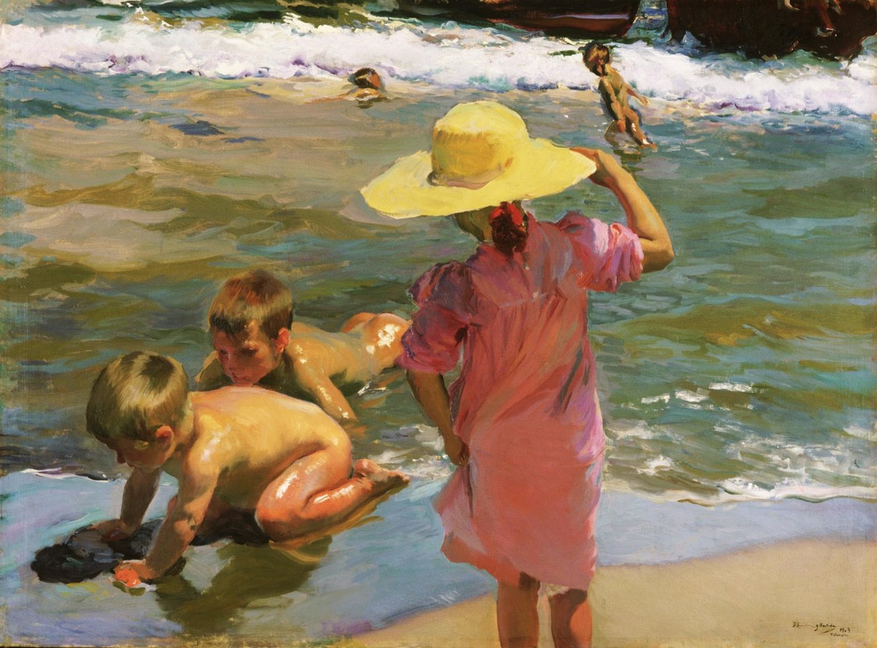 I giovani anfibi da Joaquín Sorolla