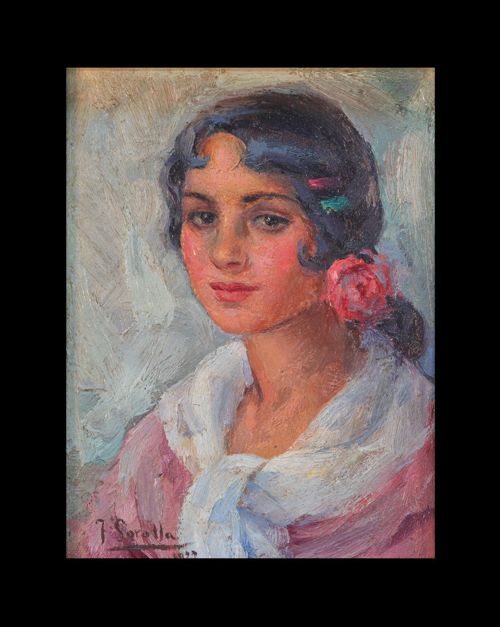 Ritratto di una donna da Joaquín Sorolla