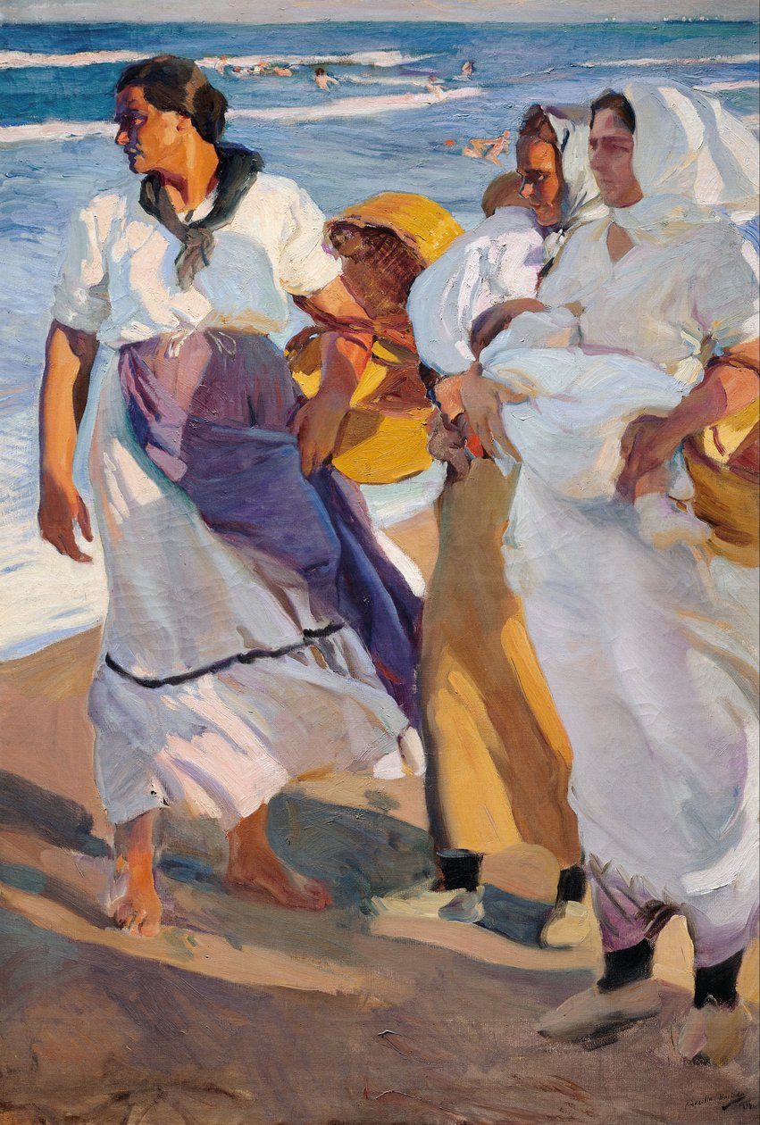 Pescatrici di Valencia da Joaquín Sorolla