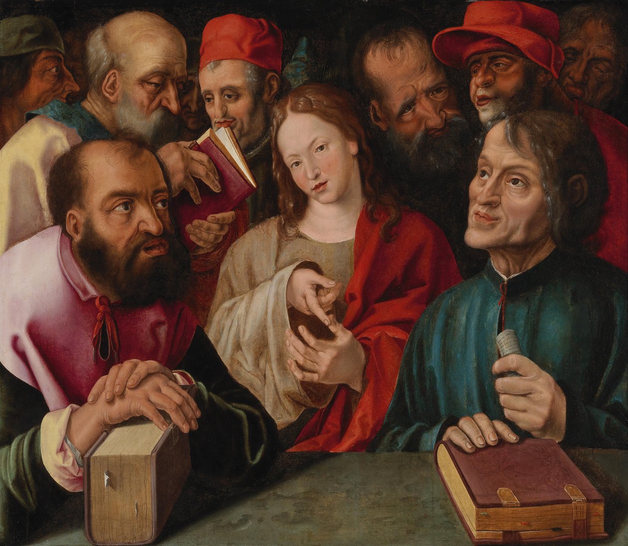 Cristo tra i dottori (Harrich) da Jobst Harrich