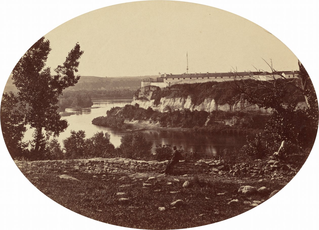 Forte Snelling, c. 1865 (foto) da Joel Emmons Whitney