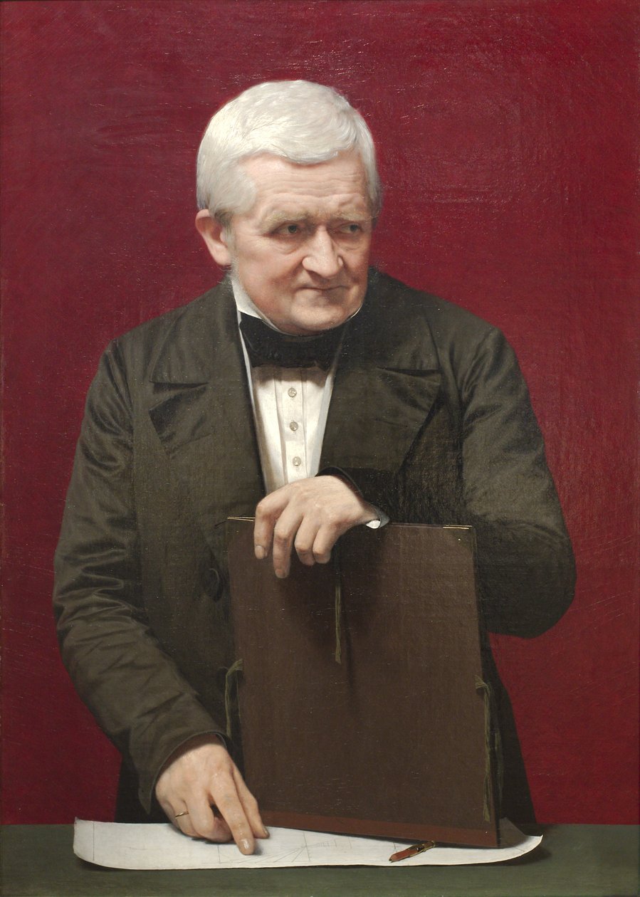 Ritratto di C.W. Eckersberg da Johan Vilhelm Gertner