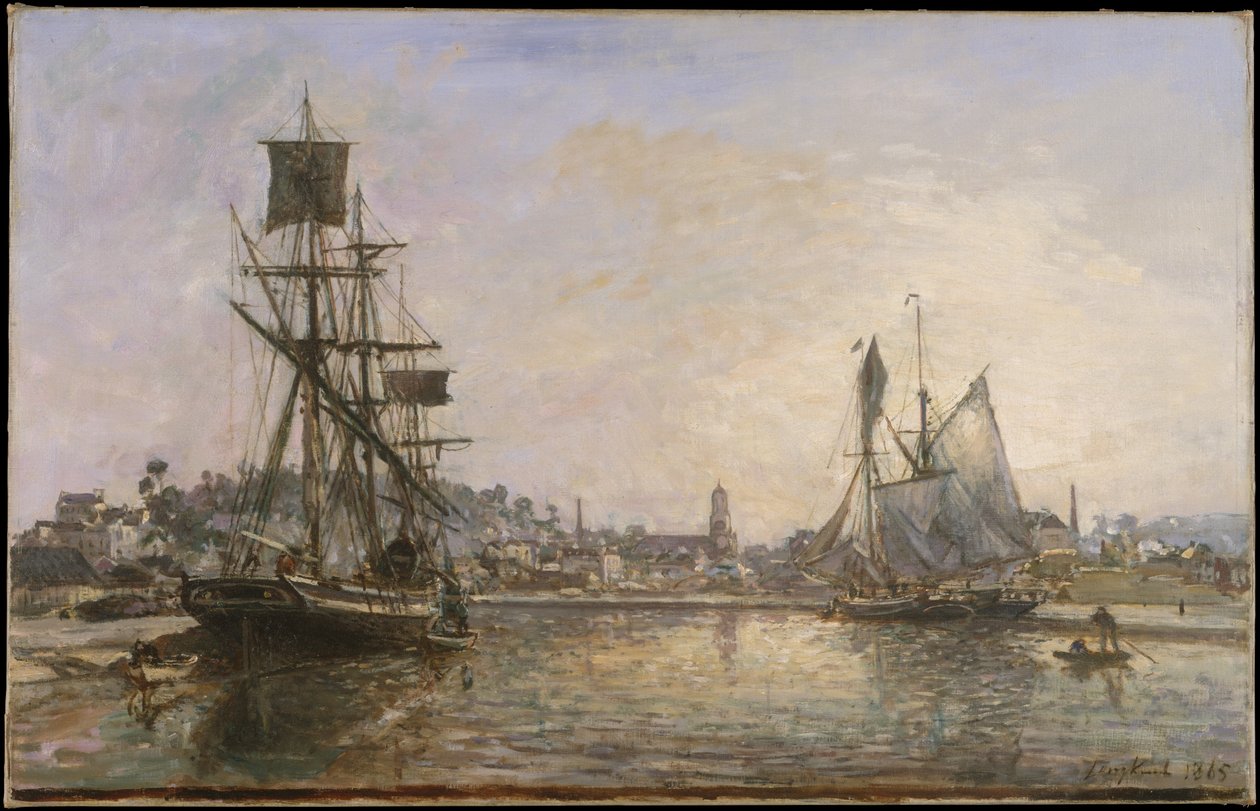 Honfleur da Johan Barthold Jongkind