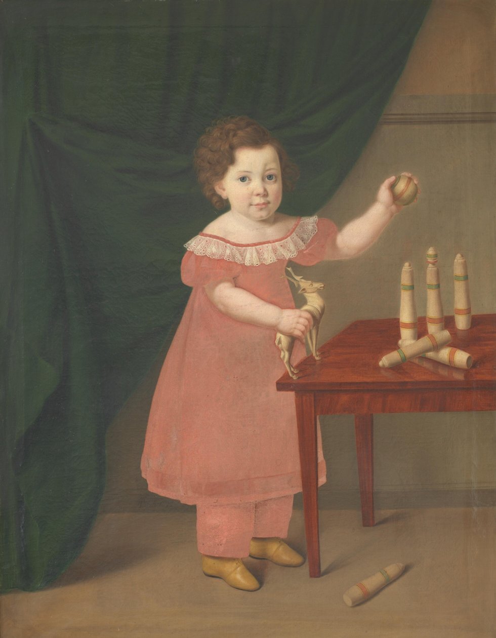 Barneportraet da Johan Anton Bech