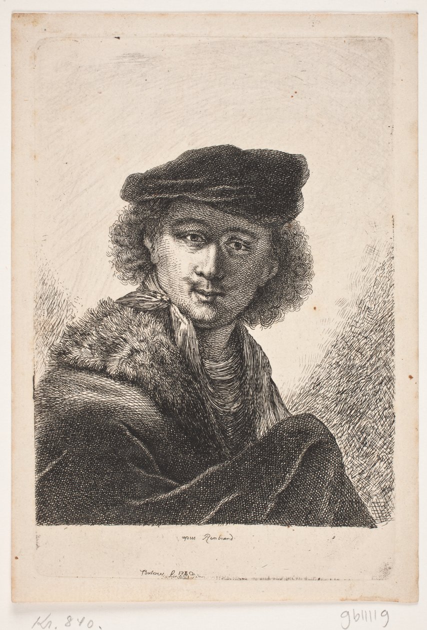 Rembrandt, busto da Johan Bülow