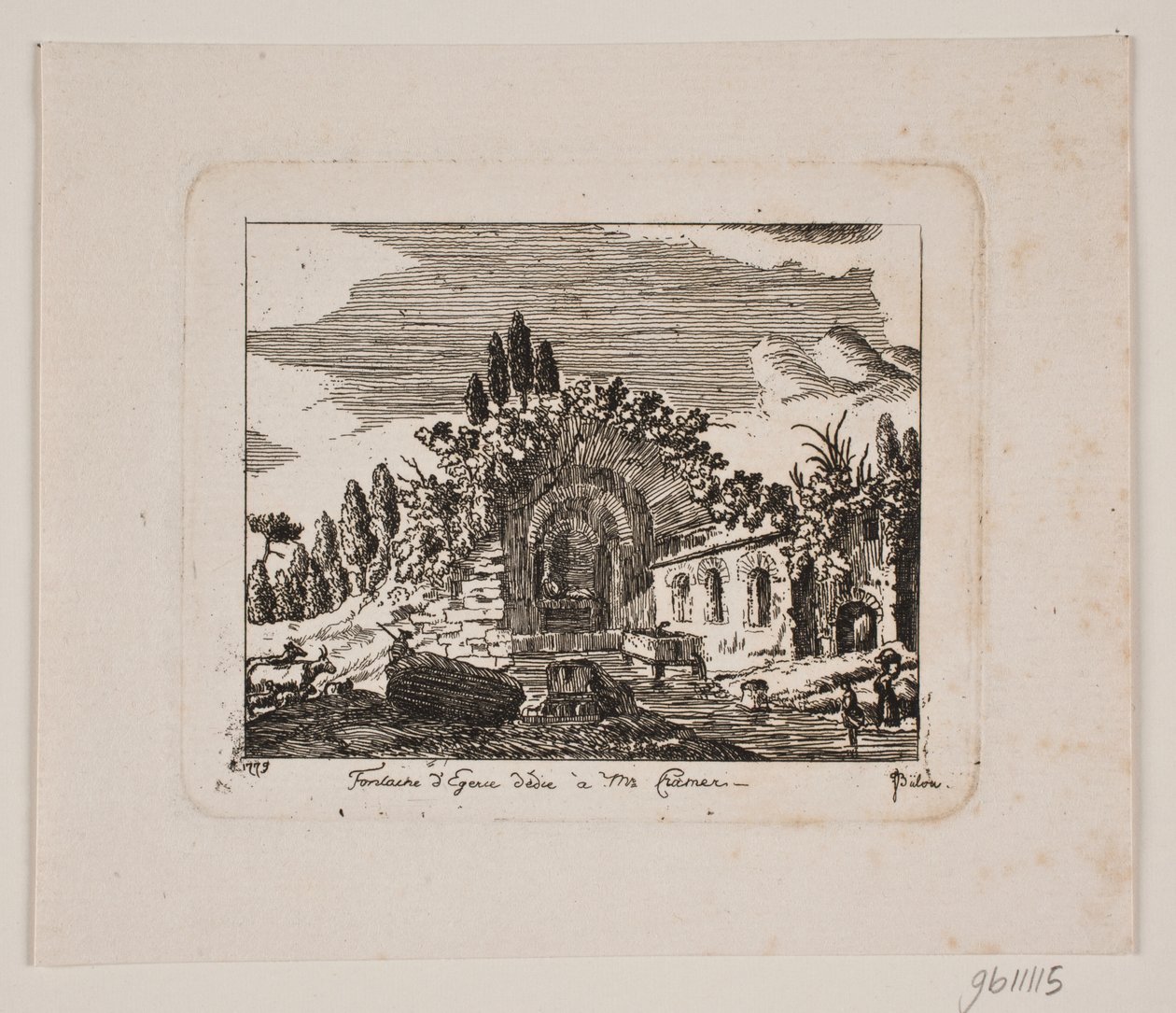 Rovine romane da Johan Bülow