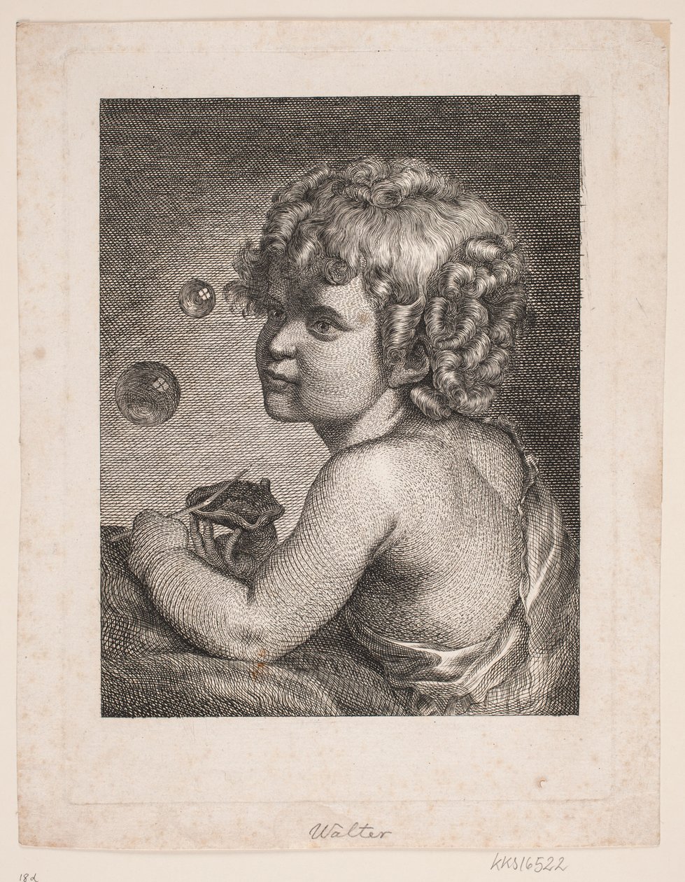 Il soffiatore da Johan Christian Ernst Walter