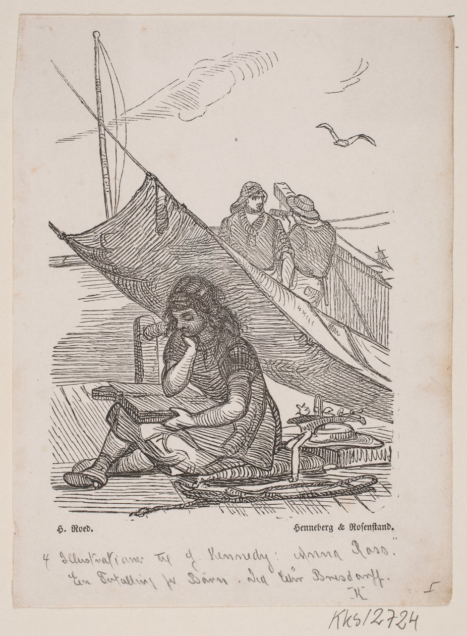 Illustrazione per Kennedy, Anna Ross da Johan Frederik Rosenstand