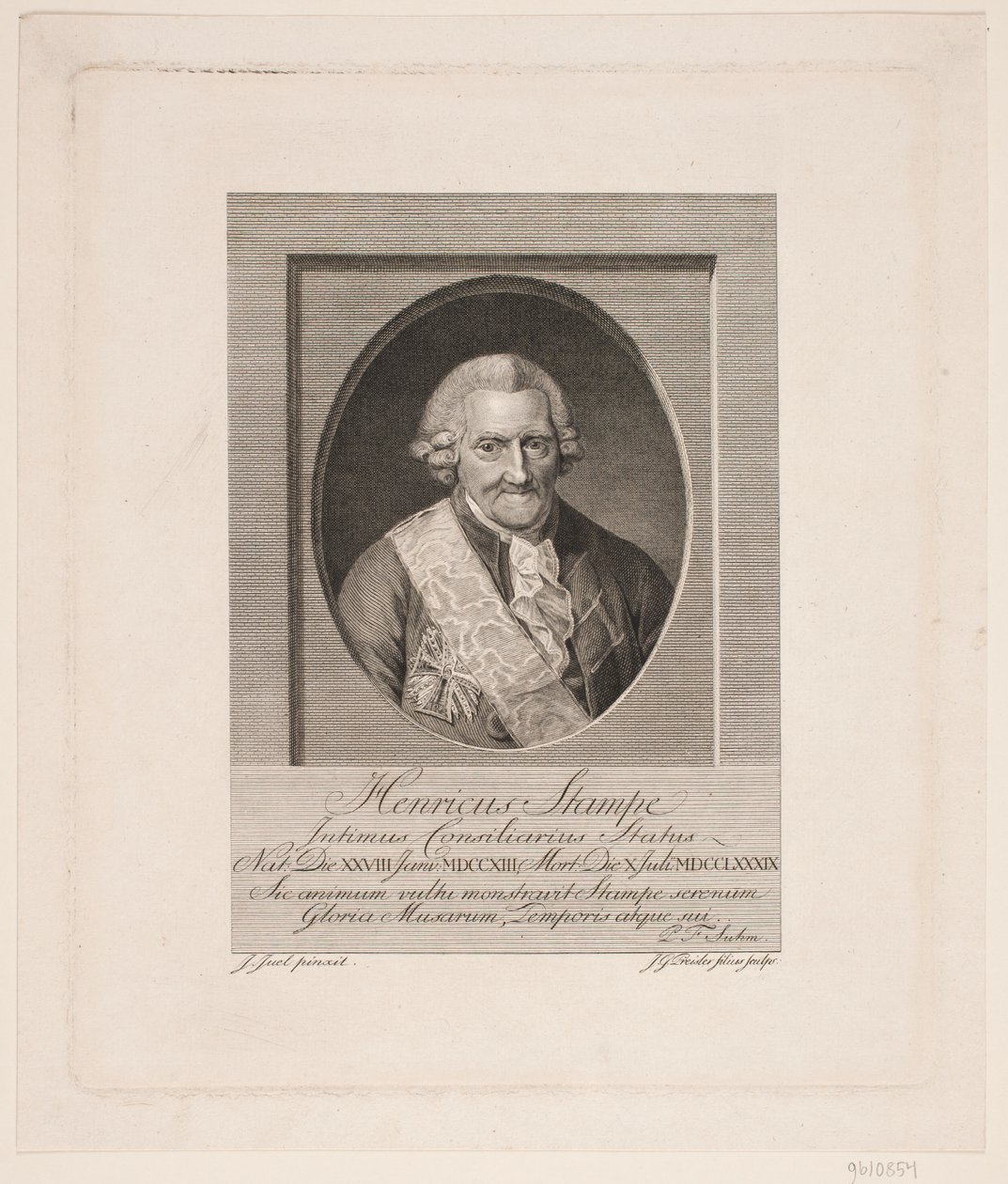 Henrik Stampe da Johan Georg Preisler