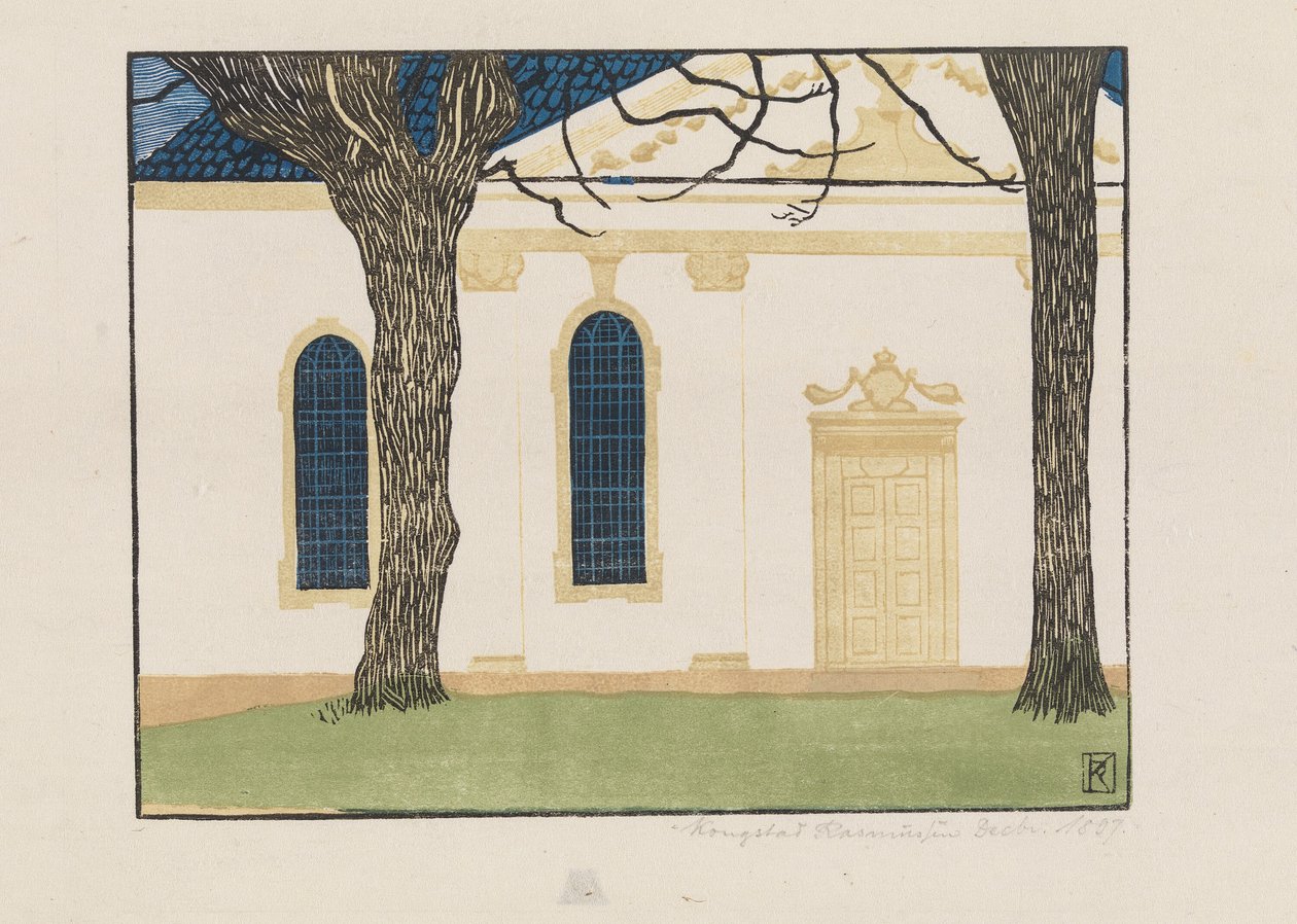Chiesa del Castello di Fredensborg da Johan Kristian Kongstad