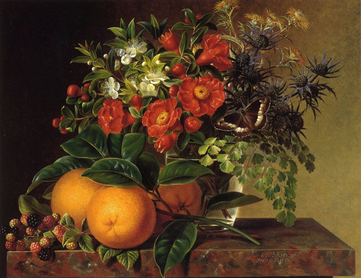 Natura morta da Johan Laurents Jensen
