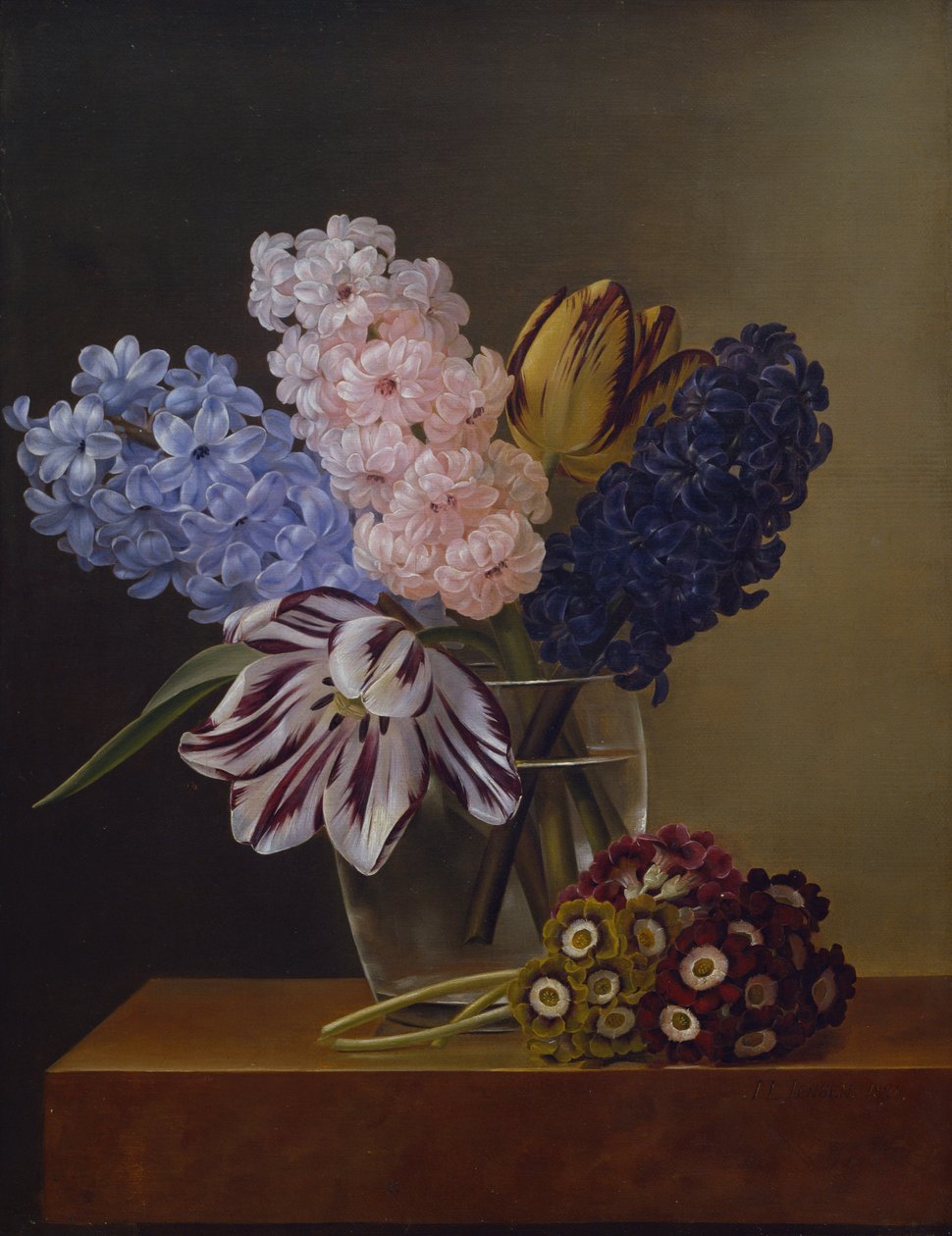 Tulipani, Giacinti e Viole da Johan Laurents Jensen