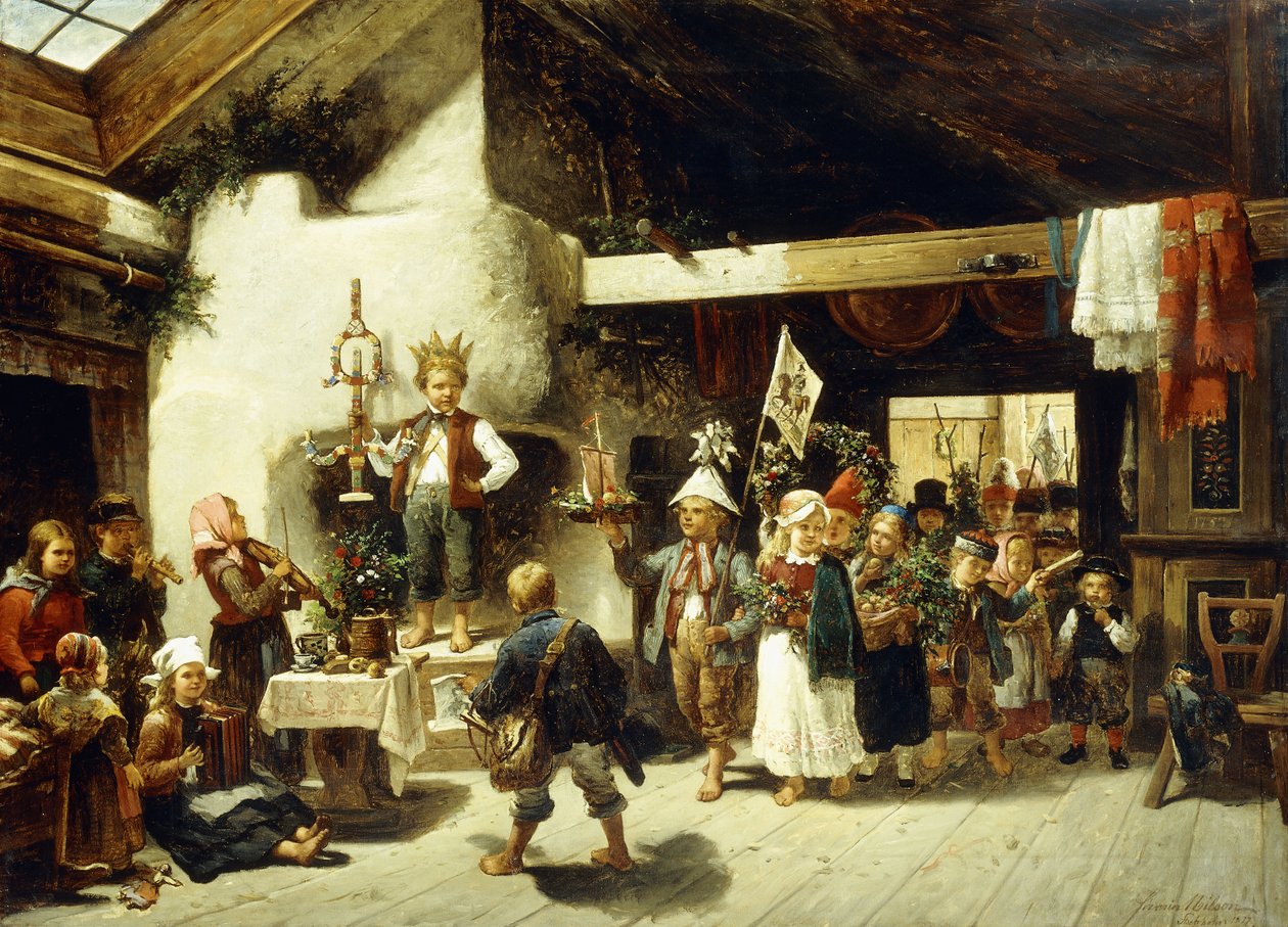 Una celebrazione speciale, 1877 da Johan Severin Nilson