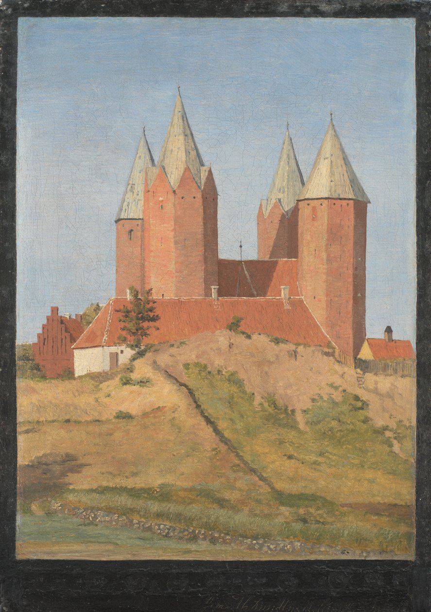 Chiesa di Kalundborg da Johan Thomas Lundbye