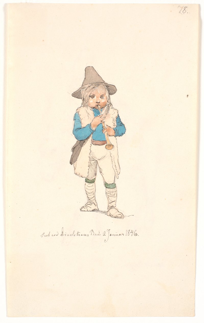 Piccolo "pifferaro" da Johan Thomas Lundbye
