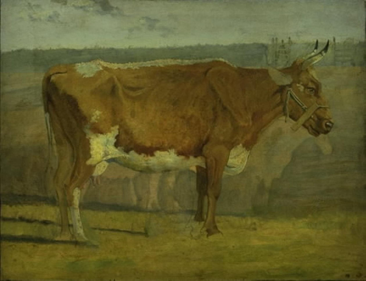 Studio di una mucca da Johan Thomas Lundbye