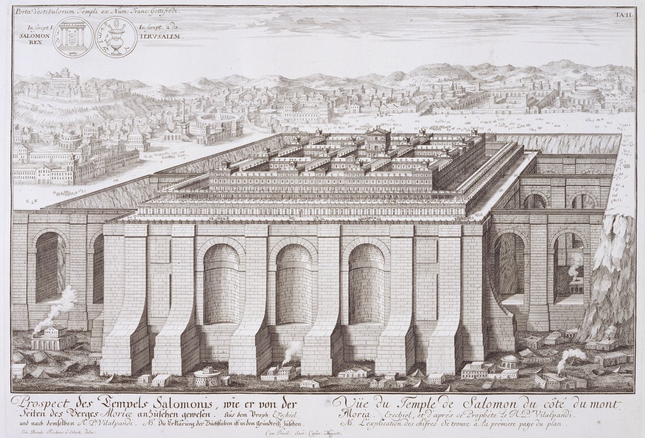 Il Tempio di Salomone, Gerusalemme, da 