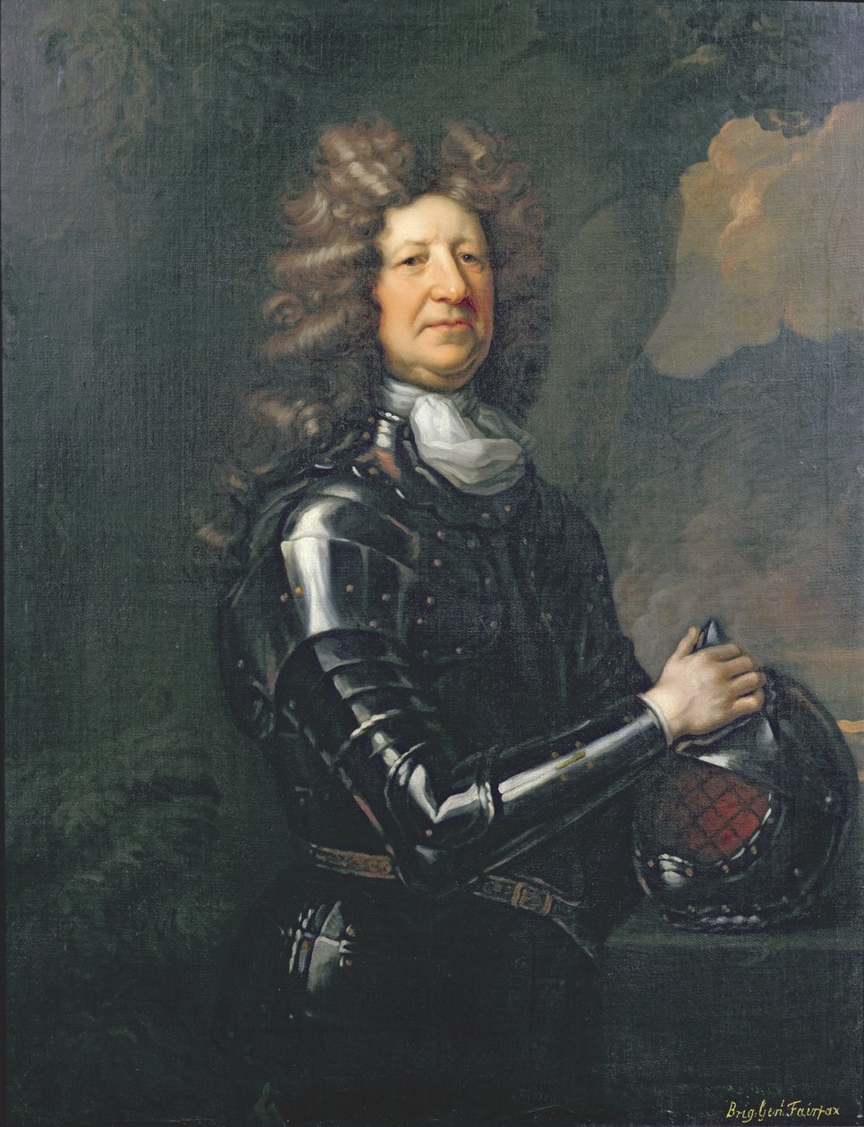 Maggiore Generale Thomas Fairfax (1633-1715) da Johann Closterman